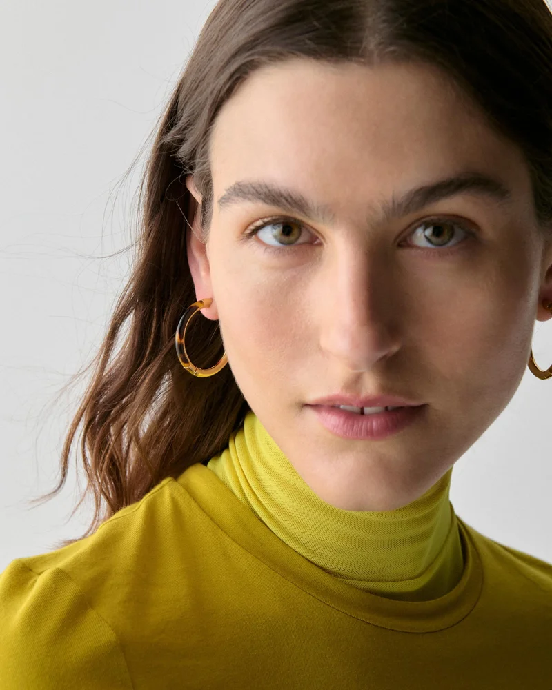 Kate Spade Interlock Hoops